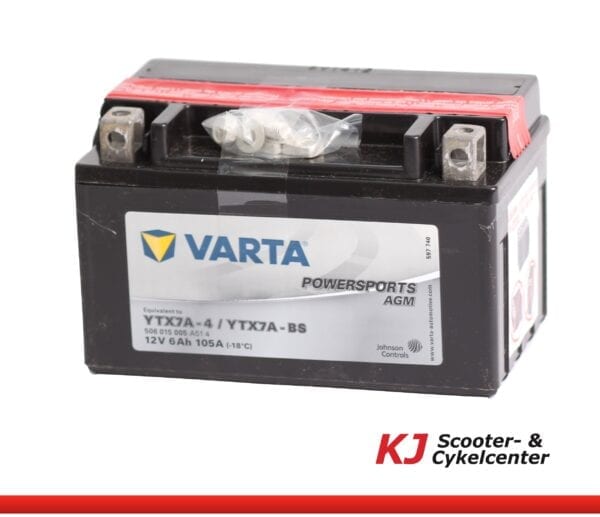 Batteri VARTA YTX7A-BS AGM 6ah