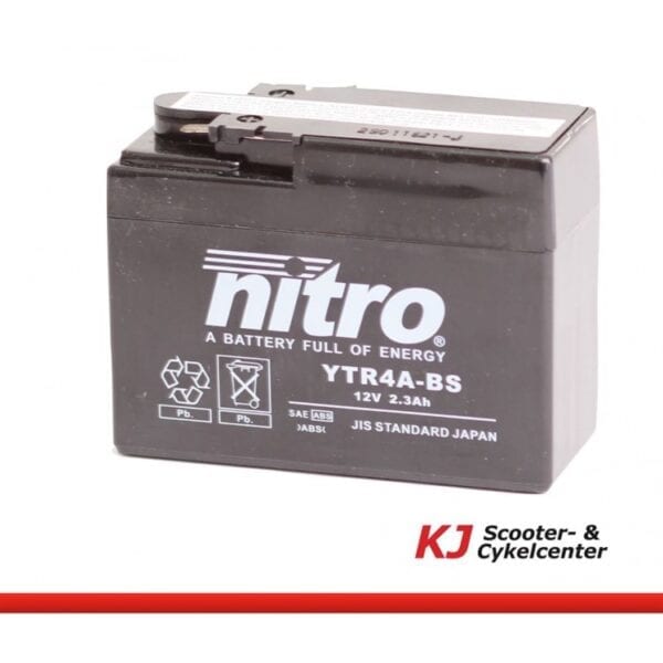 Batteri YTR4A - BS MF - Nitro