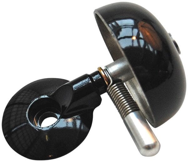 Klokke Cateye Crane topcap montering - Sort