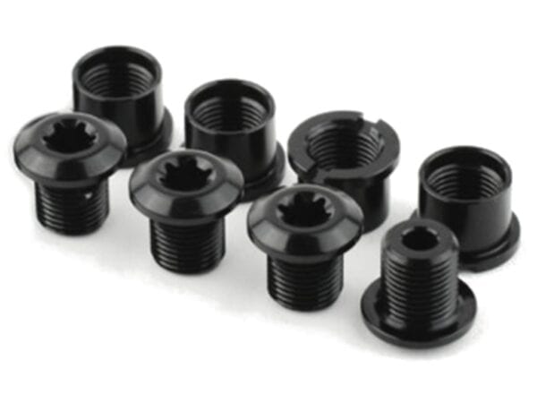 Klingebolte 4-arms Road/MTB Bolt+nuts - Sort