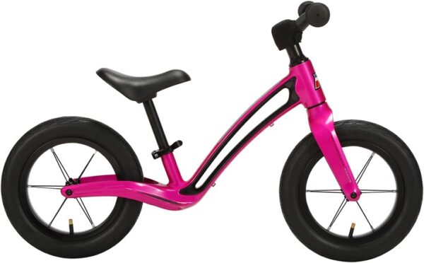 Motobecane Roadie løbecykel 12" blank lyserød m. sort