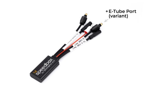Speedbox 1.2 for Shimano E8000, E7000, E6100, E5000 - (+ E-tube port) - EL-cykel tuning