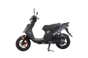 BIGMAX SP 45 4T EFI Euro5 - 45 km/t - MATT SORT/RØD