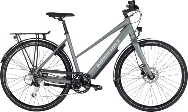Nishiki Urban E Dame 9g Shimano Alivio hydr, disc