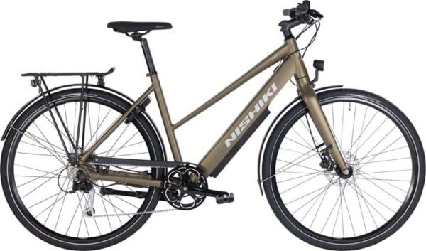 Nishiki Urban E Dame 9g Shimano Alivio hydr, disc
