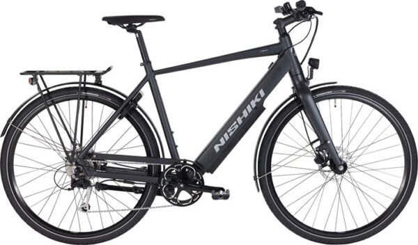 Nishiki Urban E Herre 9g Shimano Alivio hydr, disc