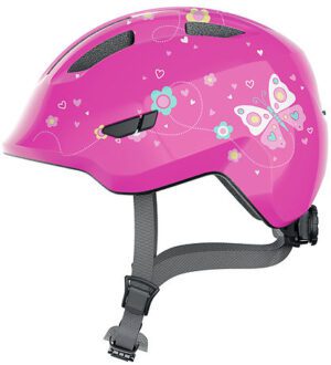 Hjelm Smiley 3.0 SE, pink butterfly, M