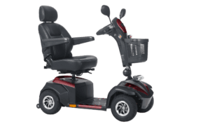 El-scooter EasyGO M4C  - 4 hjul - Rød