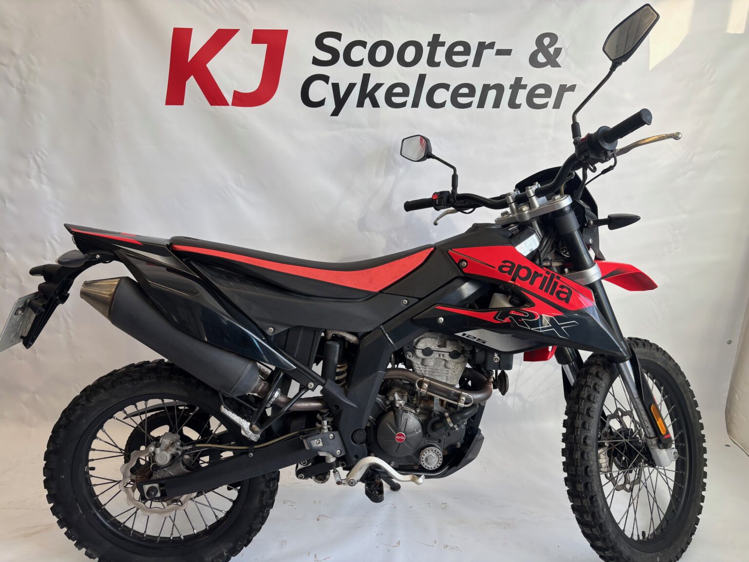 Aprilia RX125, Brugt, ca. 12000 km Årg. 8/2019 | KJ Scooters