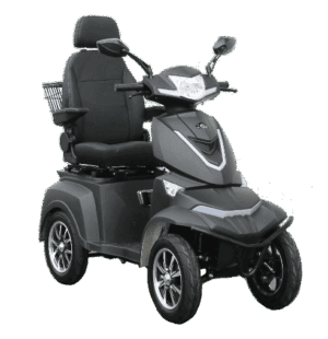E-FORCE T408-4 - Mat grå - 4-hjulet
