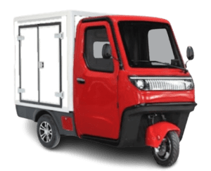 Minicar Cargo - 30 Km/t - rød
