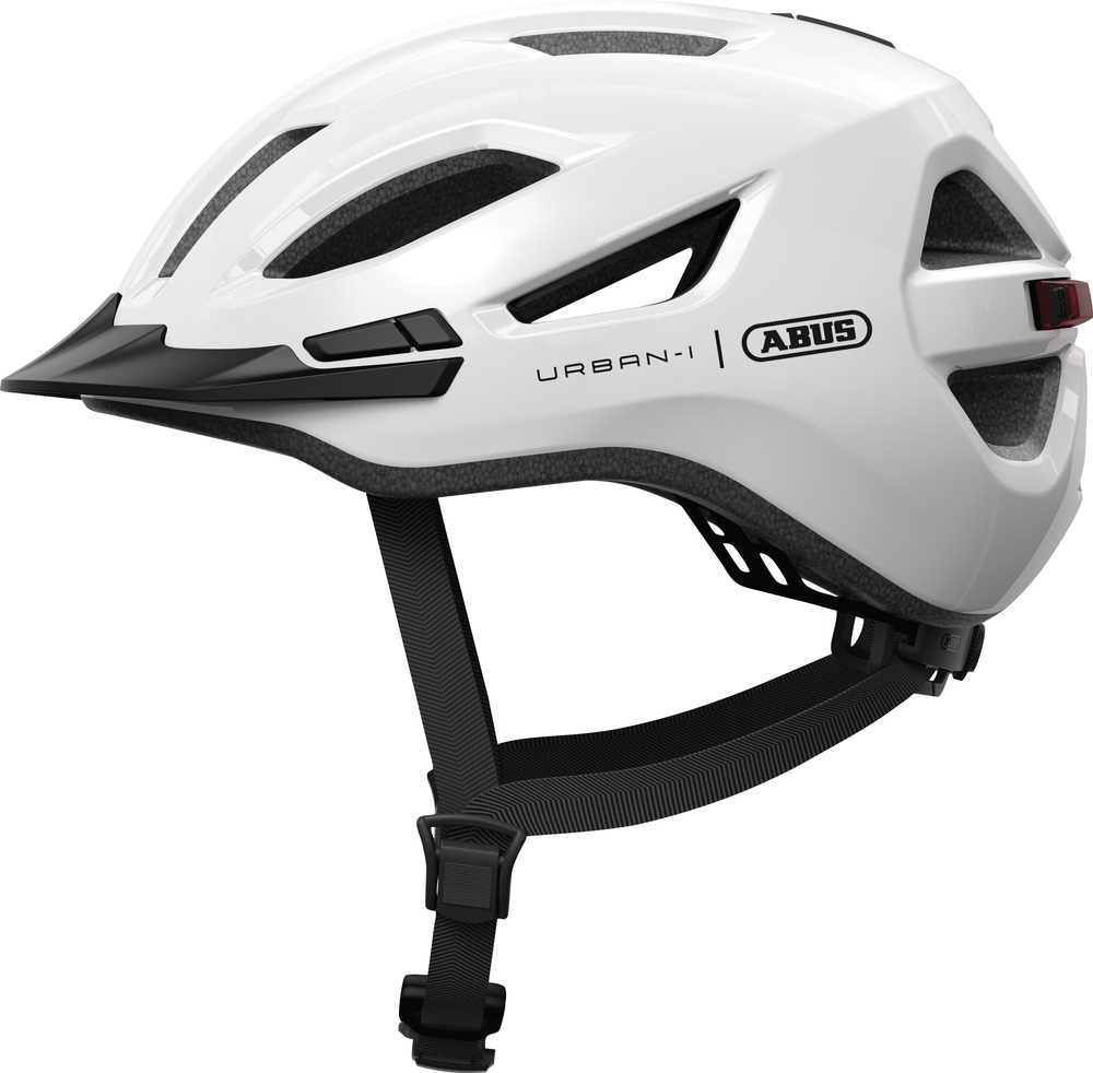 Hjelm Abus Urban-I 4.0 shiny white