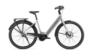 Batribike Pro E2 - Lysegrå/Sølv