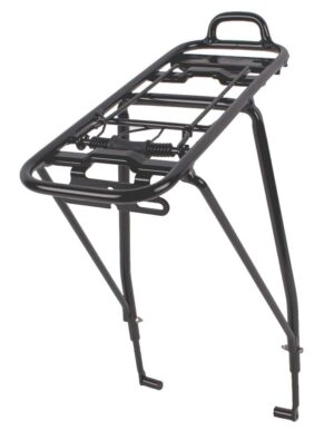 AtranVelo City bagagebærer AVS 24-29" m. klap 25kg mat sort